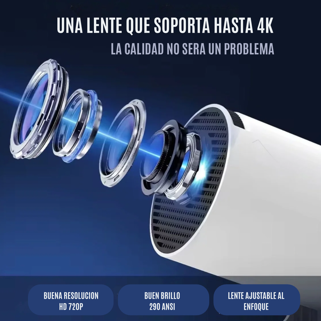 Mini Proyector de Cine - Bluetooth